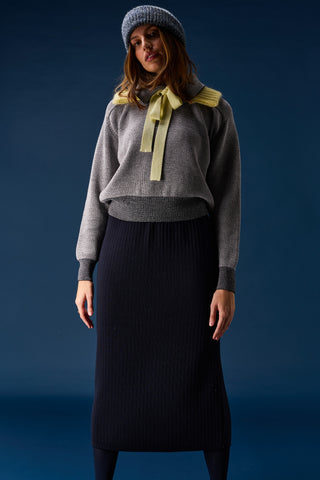 Ribbed skirt