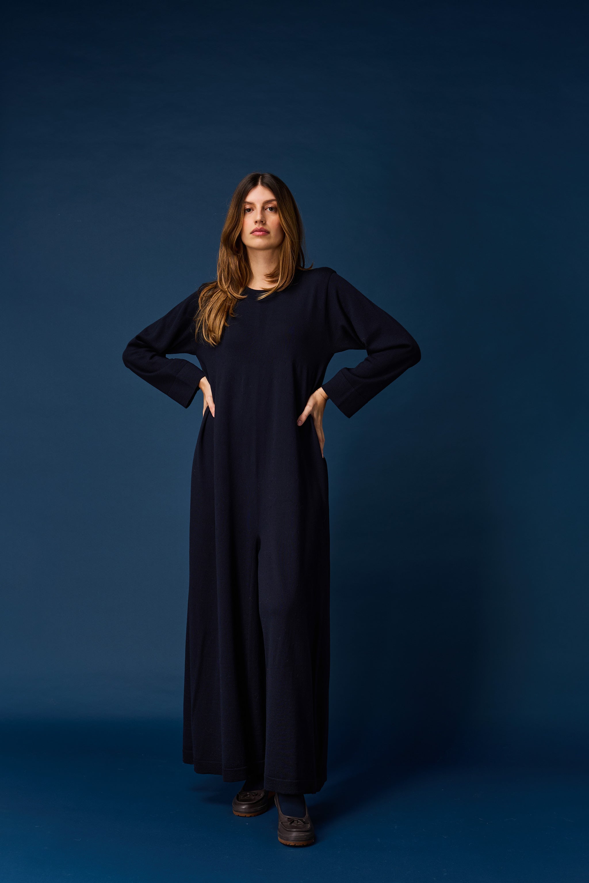 Roundneck jumpsuit