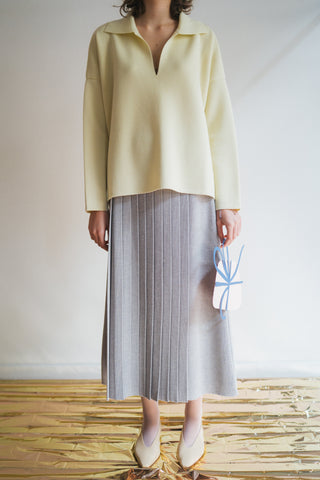 Pleated skirt