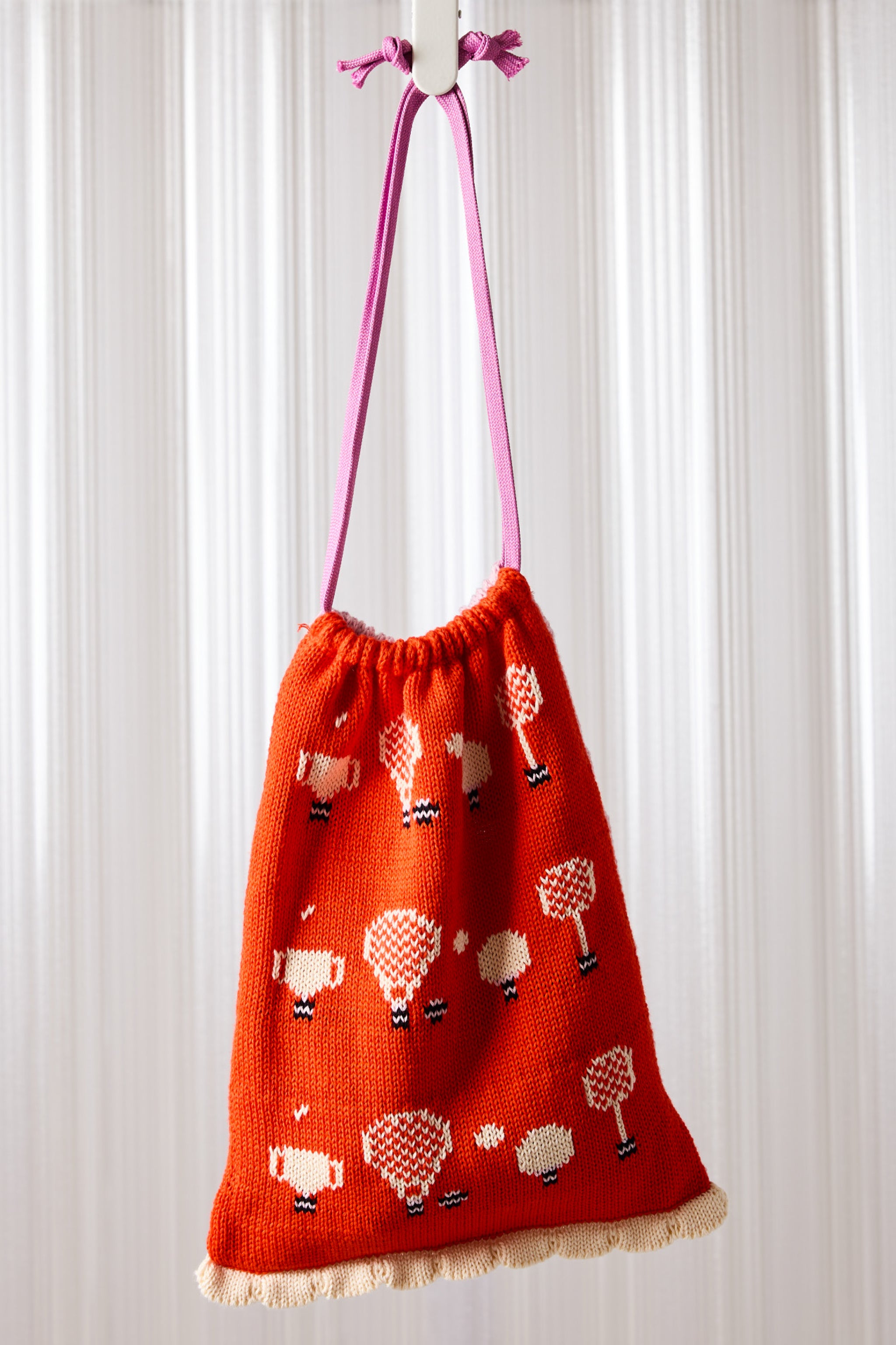 Cup bag — Rosso / Rosa