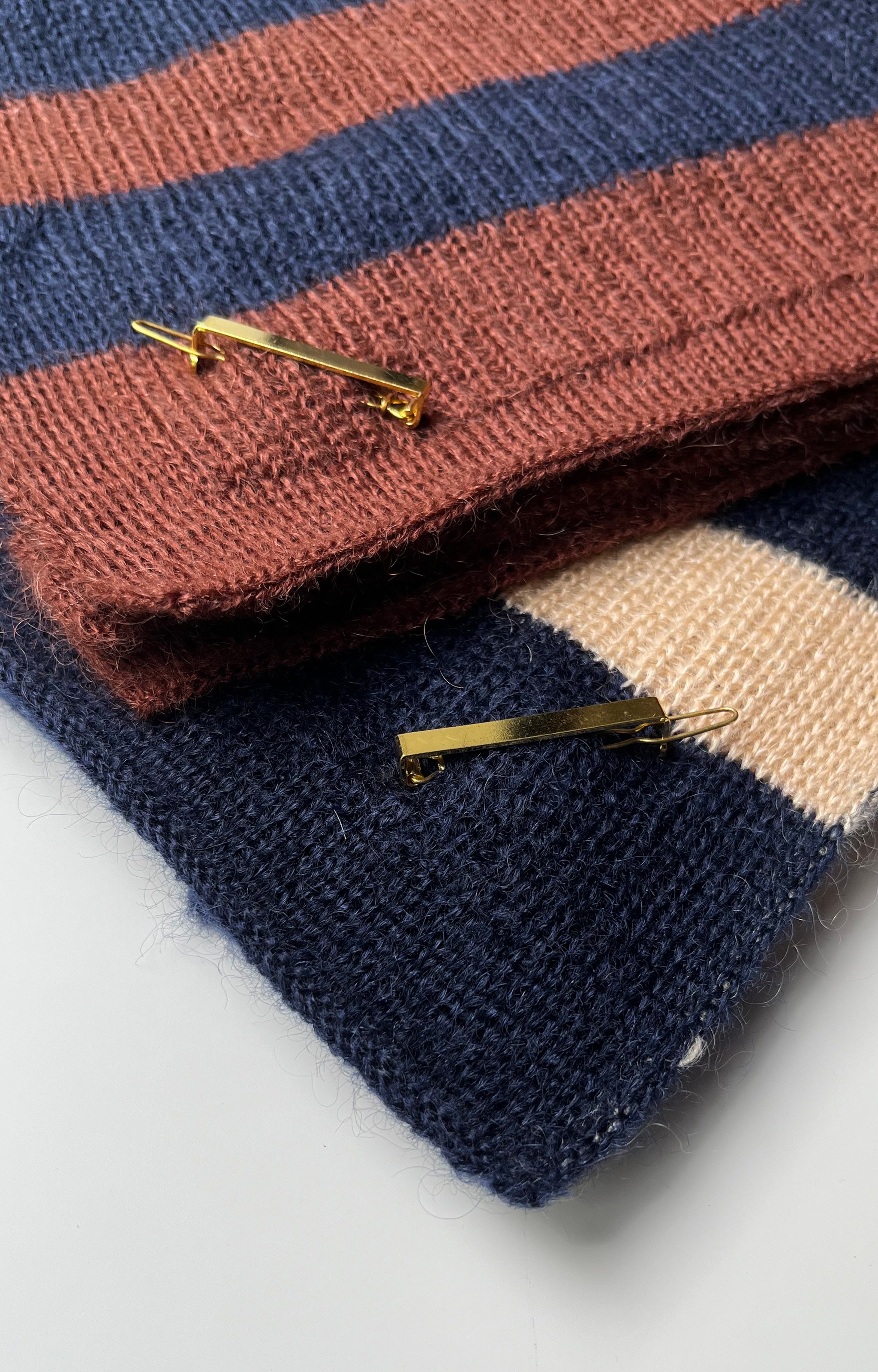 Cloud striped foulard