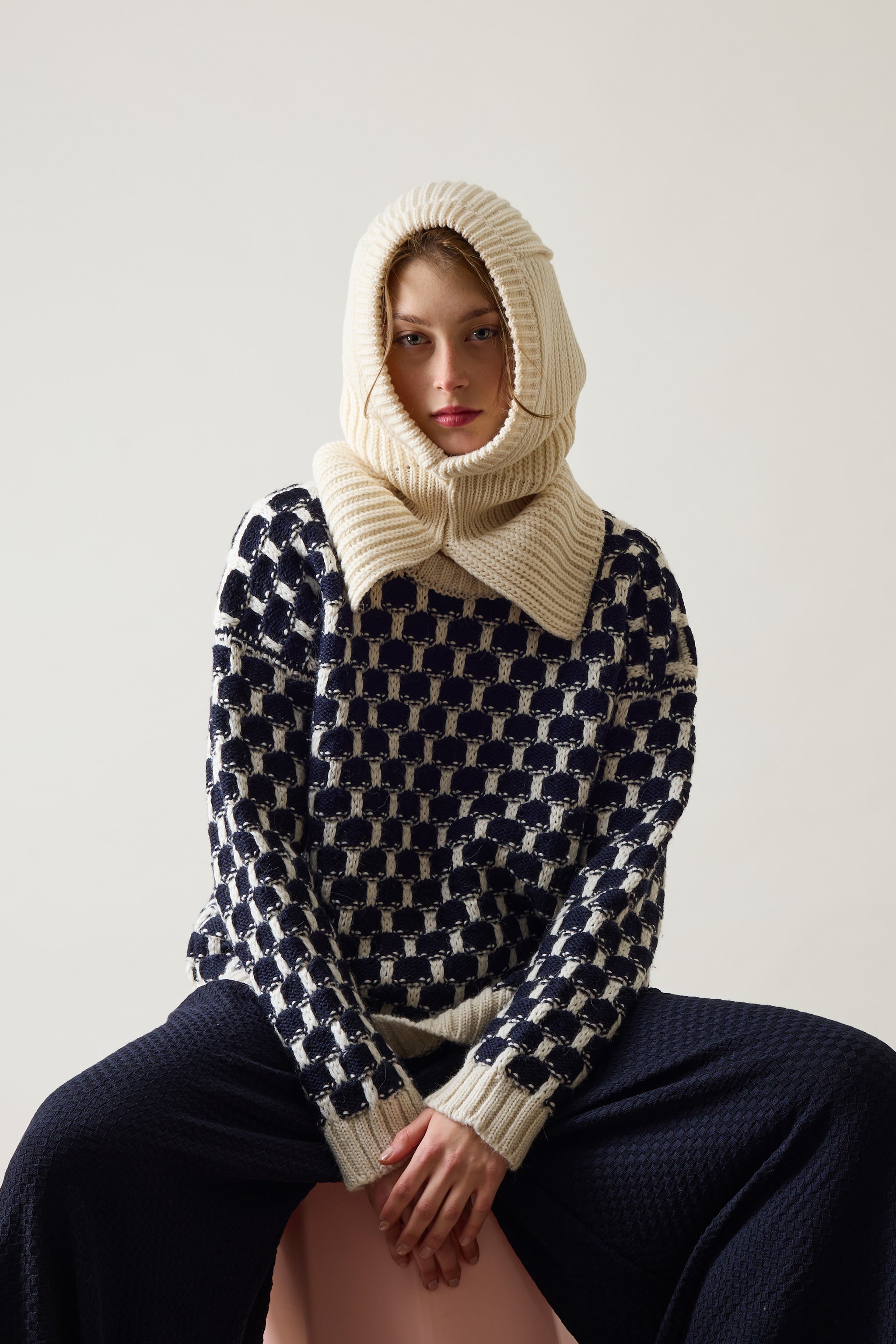 Chunky giraffe sweater