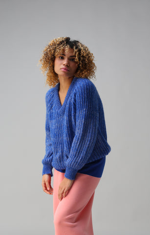 Mélange cloud sweater