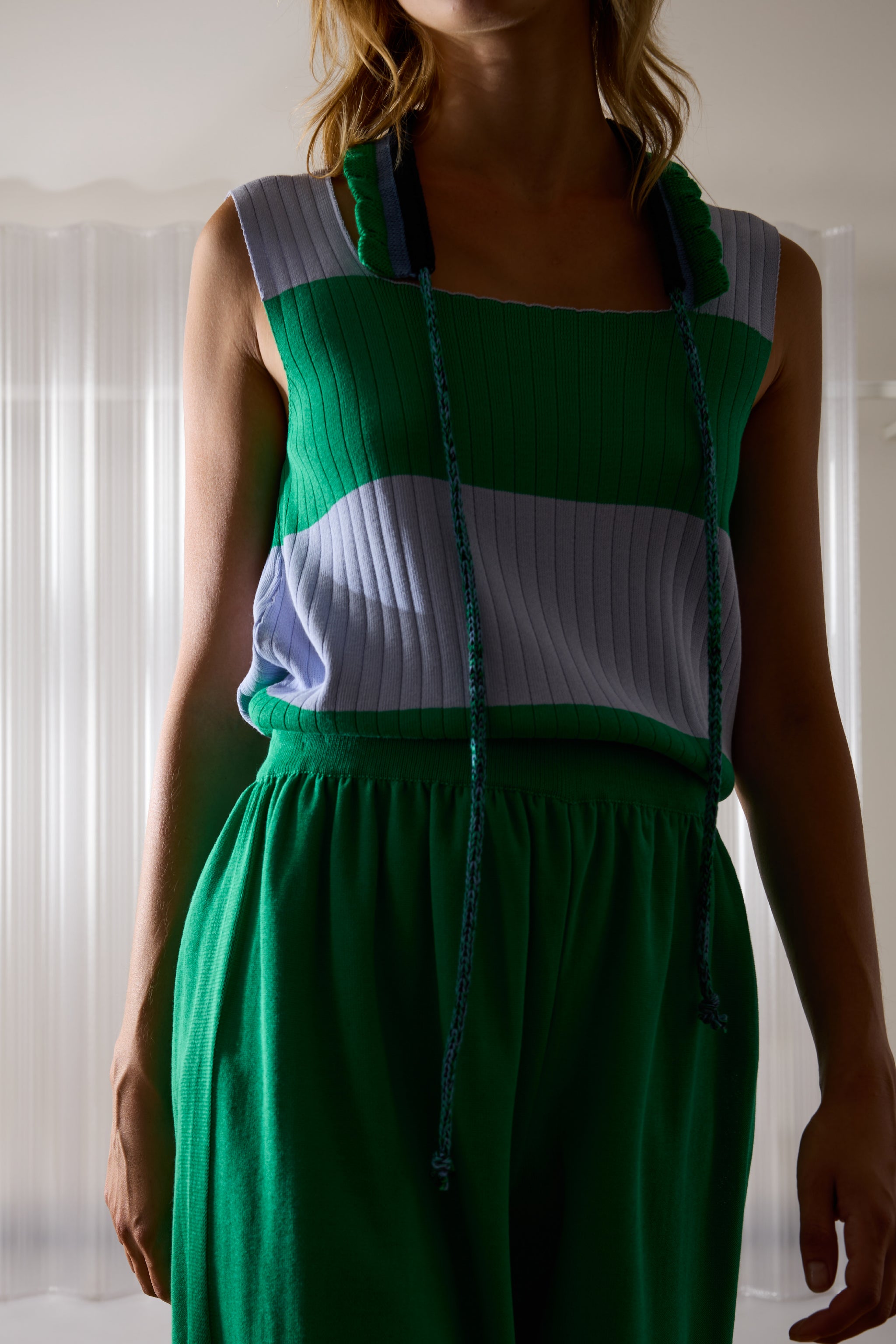 Slip tank top