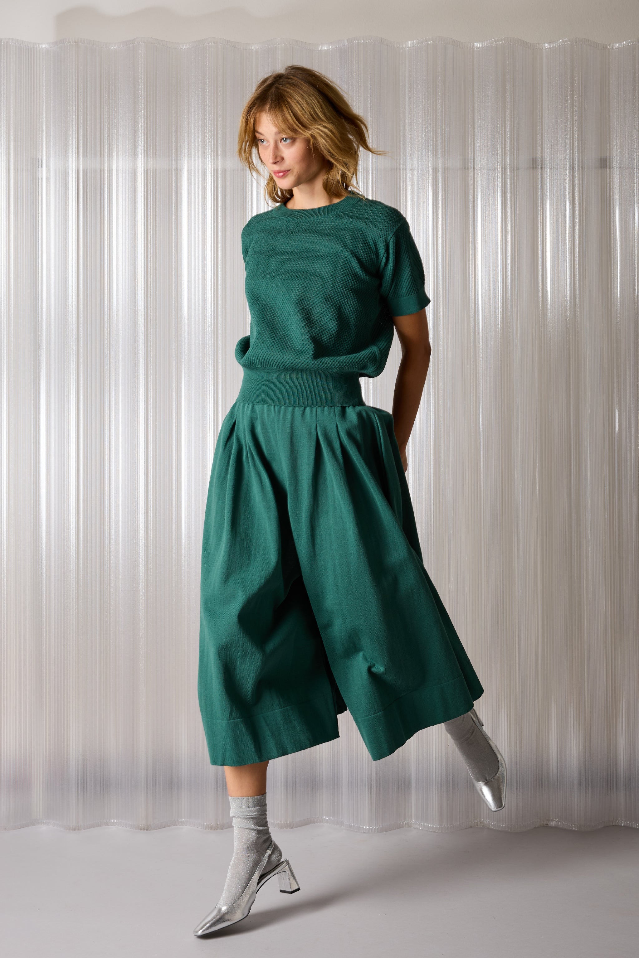 Wide divided skirt