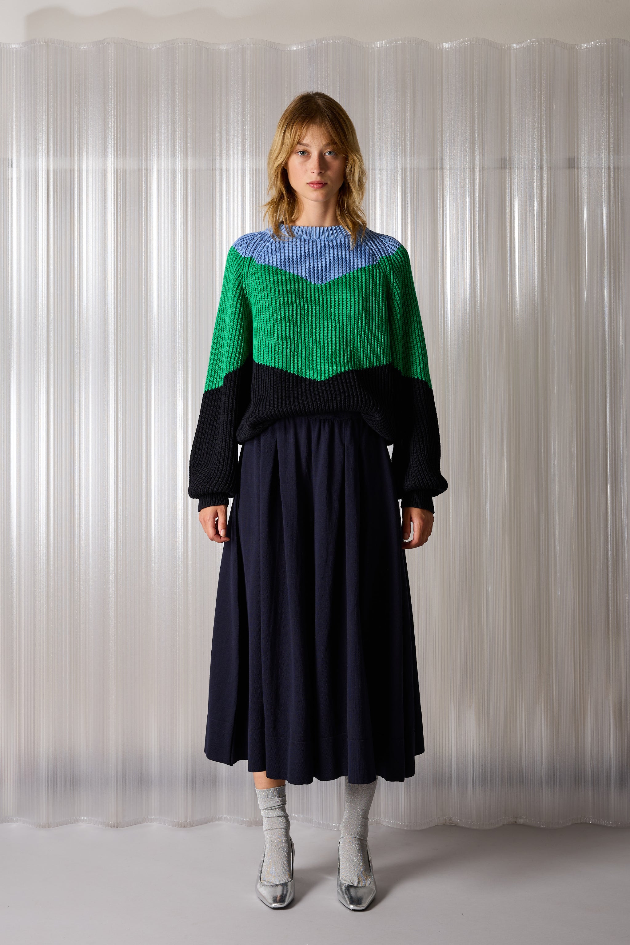 Wide divided skirt