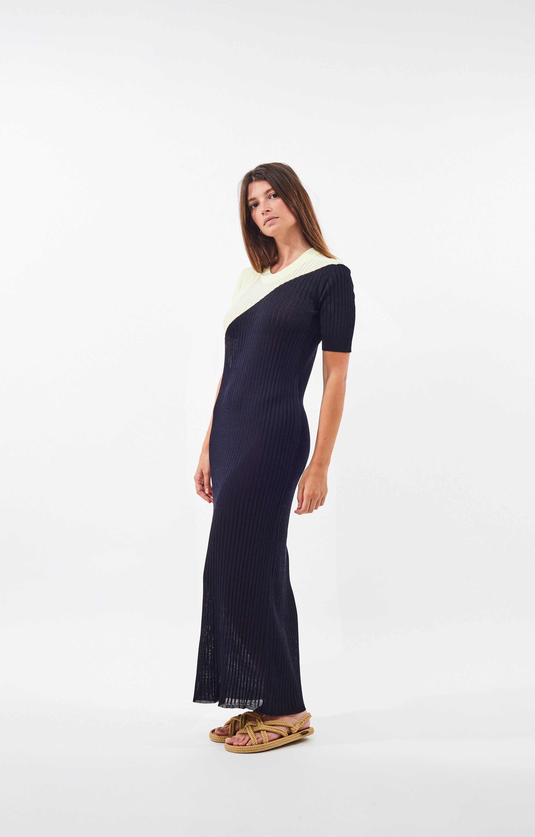 Diagonal dress
