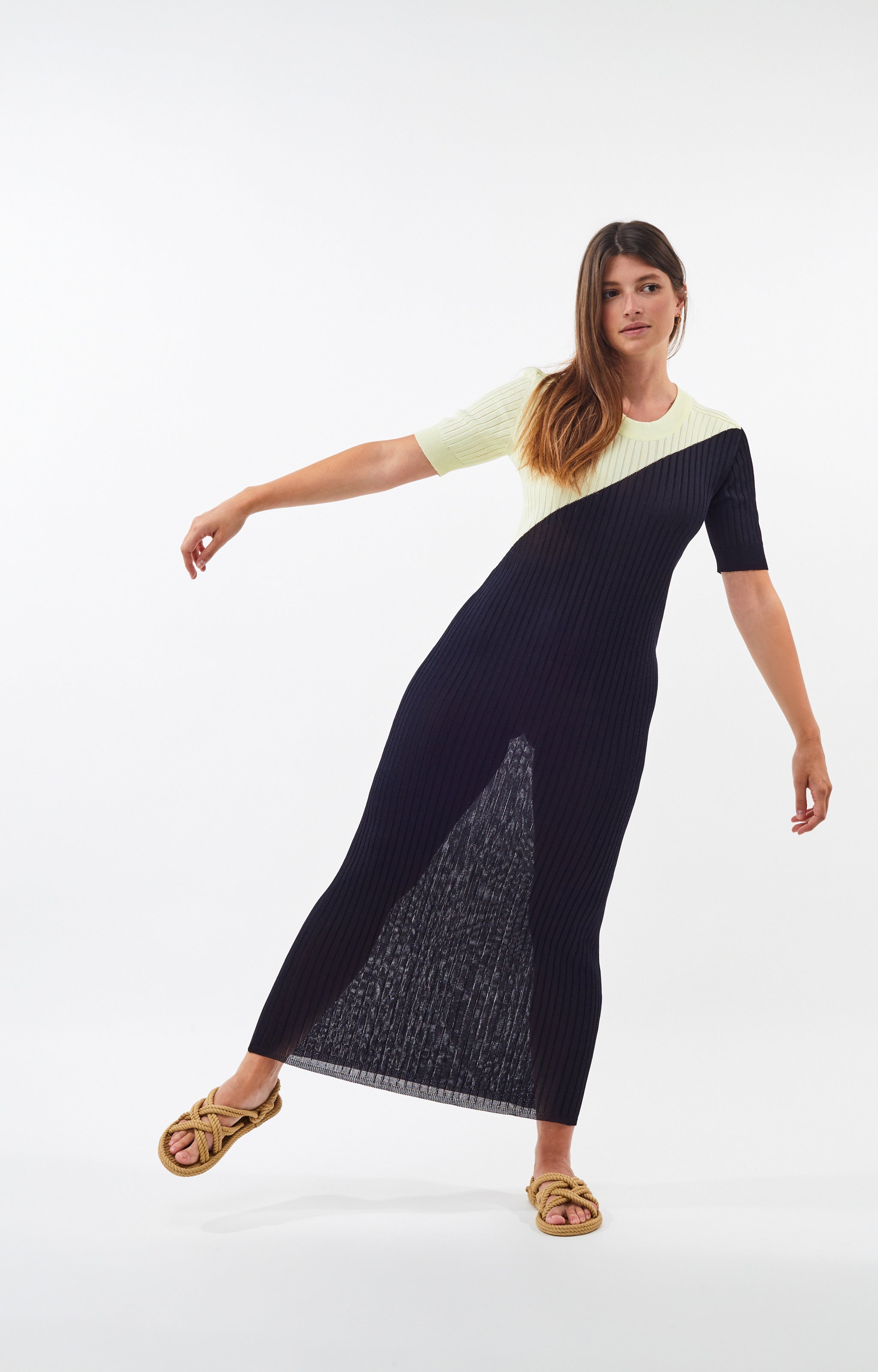 Diagonal dress