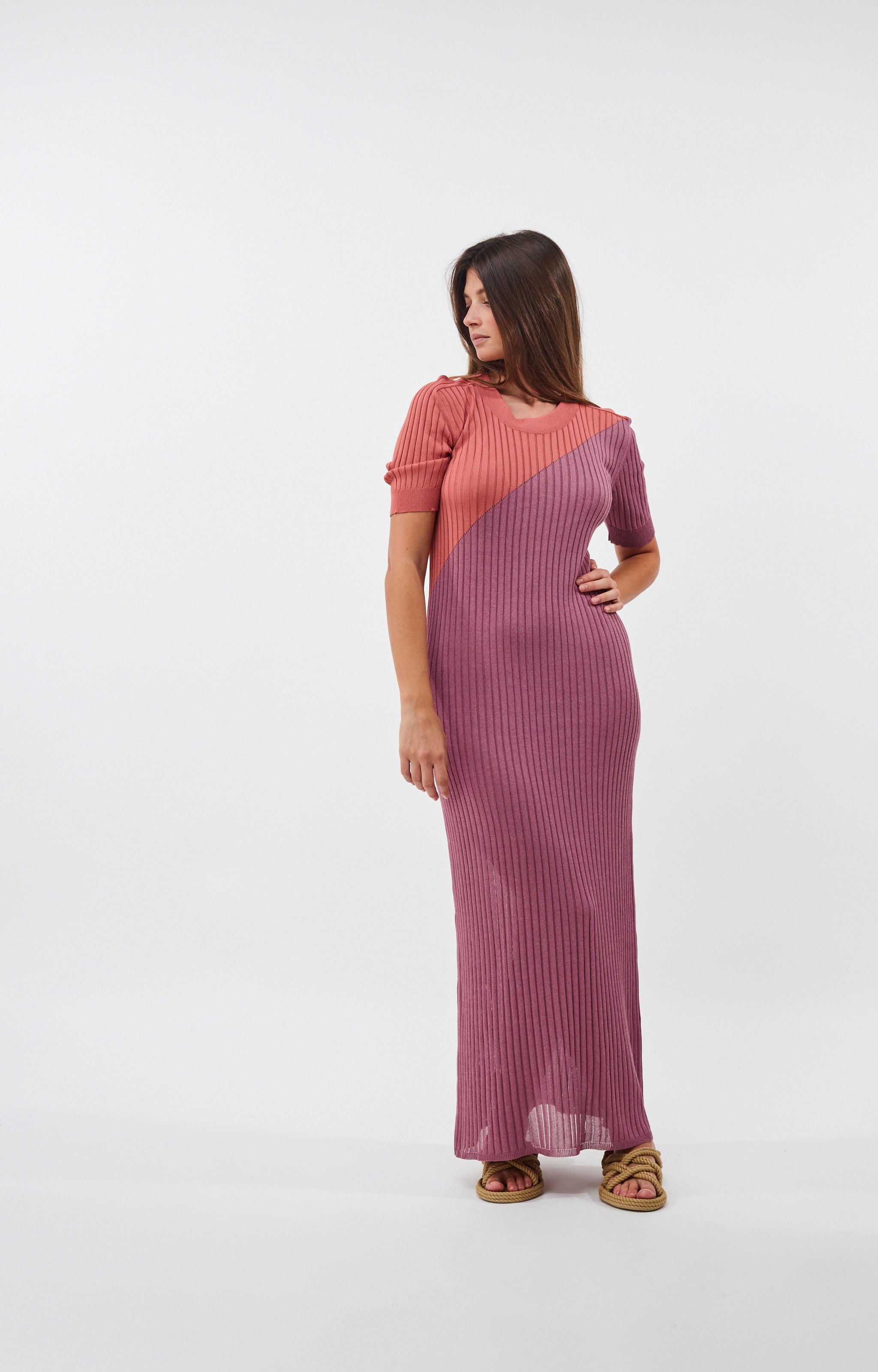 Diagonal dress