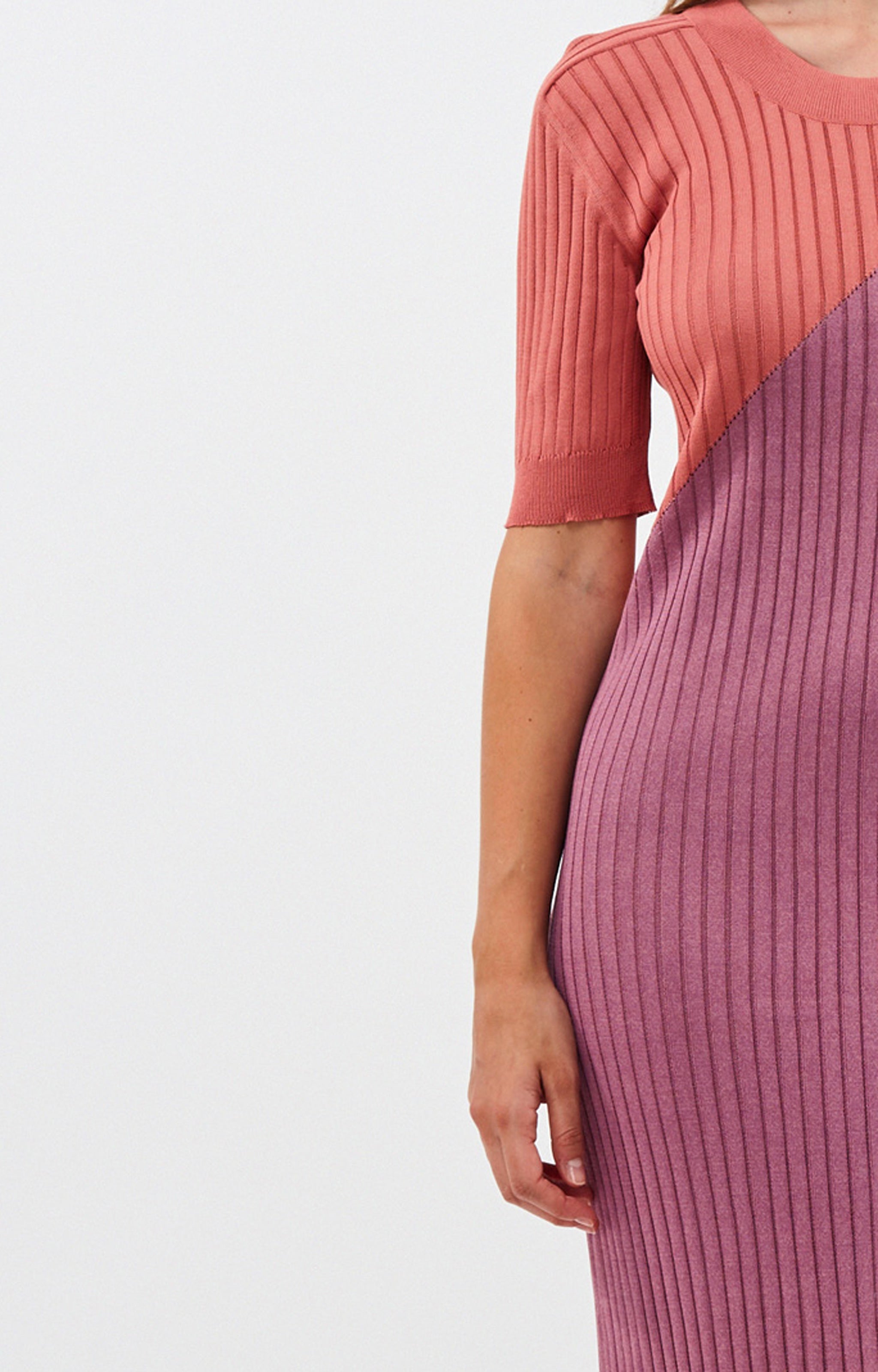 Diagonal dress
