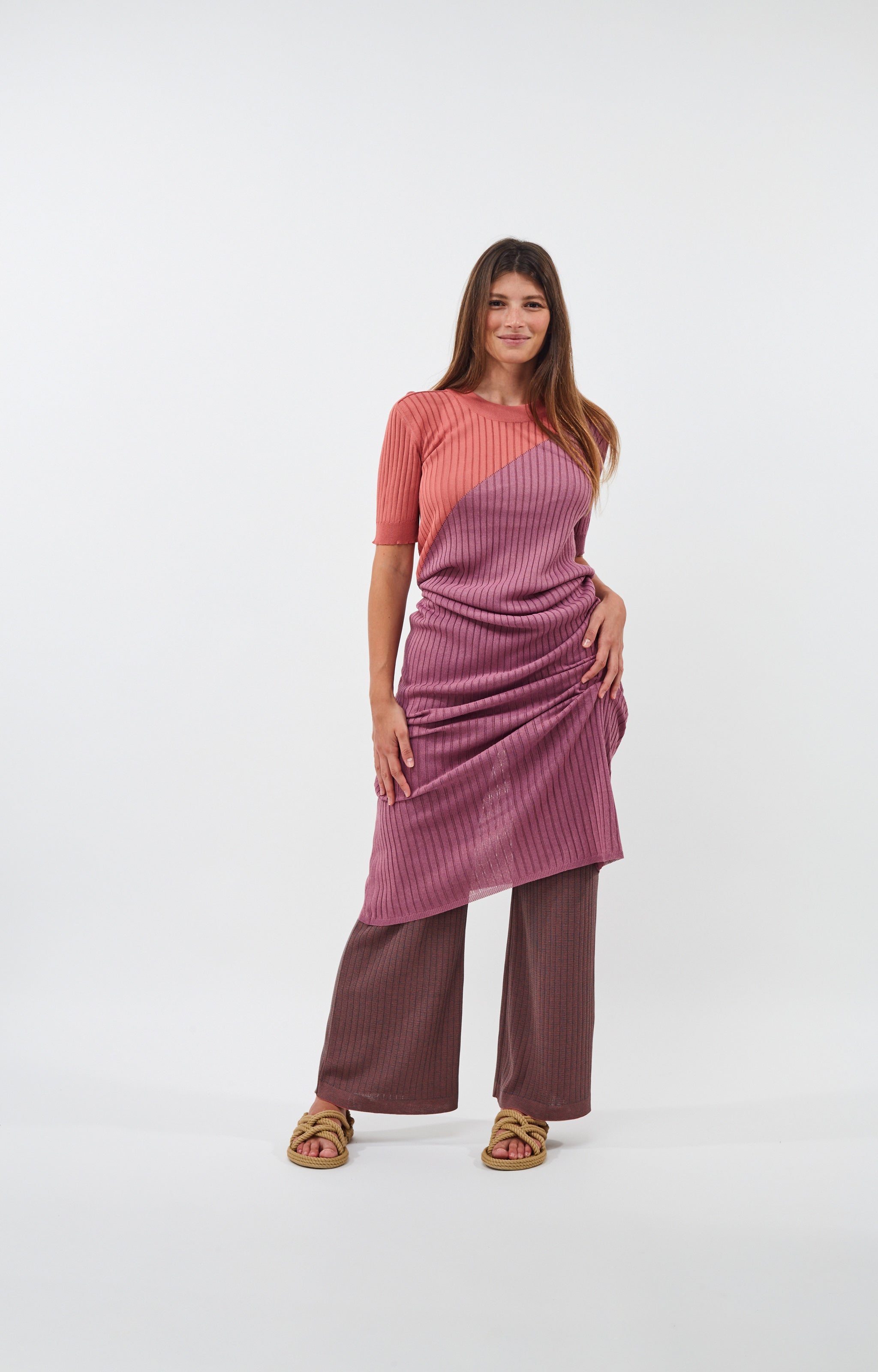 Diagonal dress