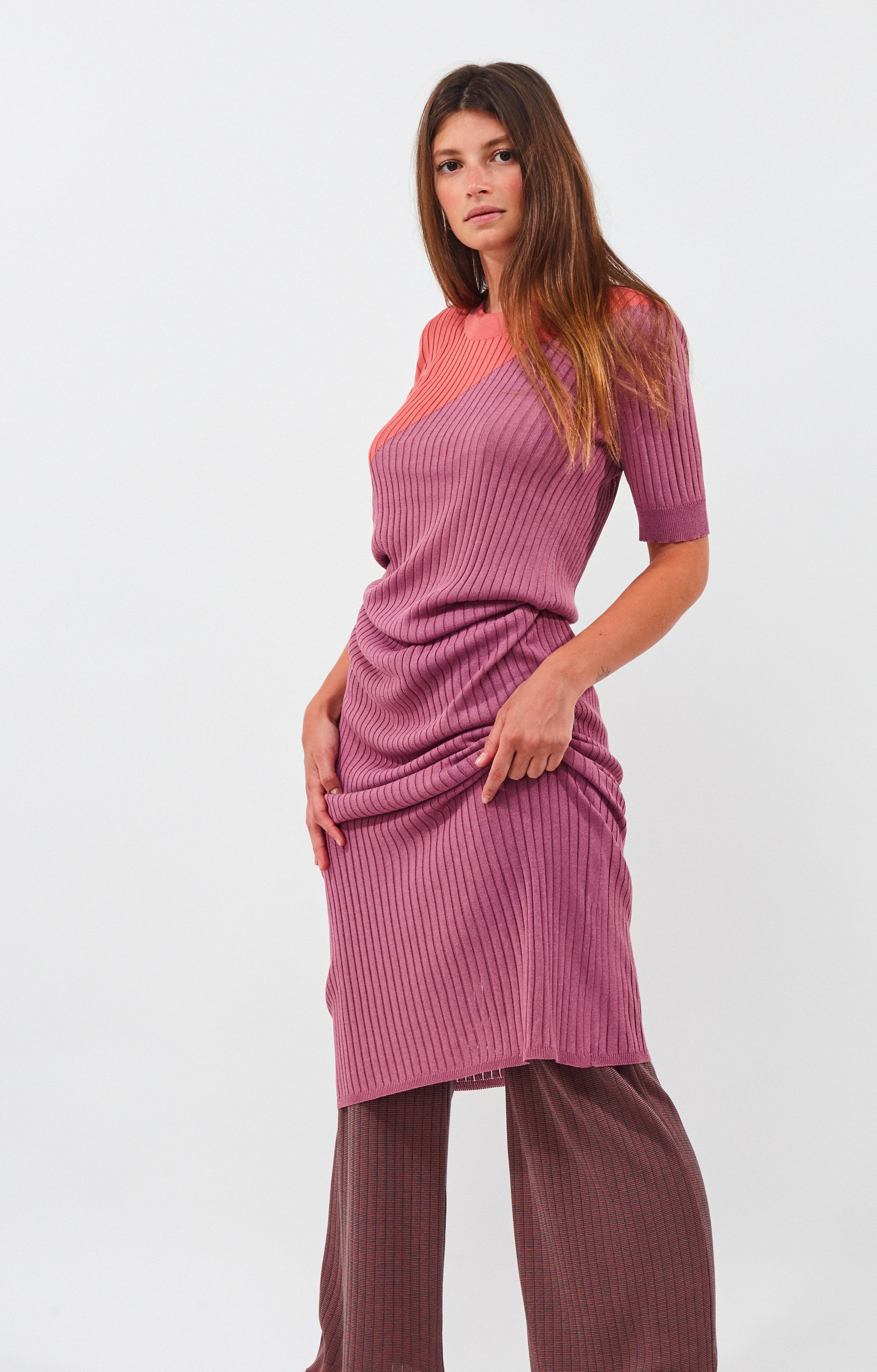 Diagonal dress